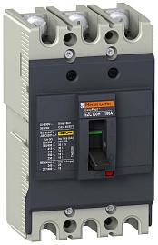 Выключатель автоматический 16А 3П трехполюсный 30кА IP20 EASYPACT EZC100H3016 Systeme Electric