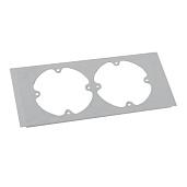 Рамка приборная двойная ДЛЯ PK 110X70 D 8450-12 (HB) белая KOPOS