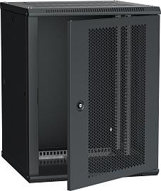 ITK Шкаф LINEA W 12U 600x600 мм дверь перфорированная, RAL9005 LWR5-12U66-PF IEK