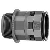 Муфта труба-коробка DN 10 мм, М16х1,5, полиамид, цвет черный код PAM10M16N DKC