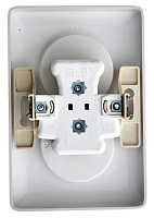 Розетка двухместная скрытой установки РС16-235/RS16-235-B Wessen ХИТ Schneider Electric