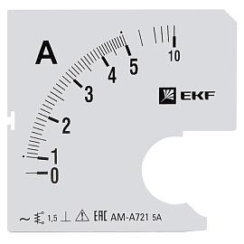 EKF Шкала сменная для A721 5/5А-1,5 EKF PROxima s-a721-5