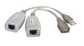 Удлинитель USB 1.1 интерфейса для клавиатуры и мыши TA-U1/1+RA-U1/1 OSNOVO