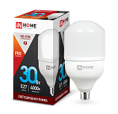 Лампа светодиодная 30 Вт LED-HP-PRO 230В E27 4000К 2700Лм 4690612031071 IN HOME