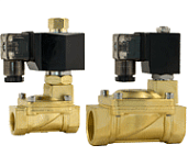 Клапан электромагнитный латунный Ду25 1" BCX-25 с катушкой Unipump 63954