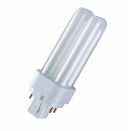 Лампа компактная люминесцентная КЛЛ энергосберегающая 18Вт G24Q-2 Dulux D/Е 18W/840 4000К холодный свет 146х34 4050300017617 / 4099854122378 OSRAM