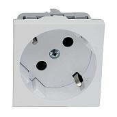 Розетка QUADRO со шторками белая 16 A, 250 V AC QS 45X45 C (HB ) KOPOS