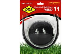 Головка триммерная серия WIND DDE Wind 11 (М10х1,0мм, лев,+ М10х1,25мм, лев,+М12х1,5мм, лев,+М12х1,75мм, лев) 240-737