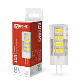 Лампа светодиодная 8,0Вт G4 4000К 760Лм 230В LED-JCD 4690612036205 IN Home