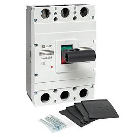 Выключатель автоматический 630А 3П трехполюсный ВА-99М 630/630А 3P 50кА IP30 mccb99-630-630m EKF