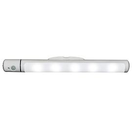 ULM-F43-0,9W/4200K SENSOR IP20 WHITE Светильник светодиодный для внутренней подсветки мебели с датчиком движения. Питание 3АА (не в/к). 60Lm. Белый. ТМ Uniel
