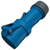 Розетка 16/230/3 кабельная разборная ножевые клеммы PowerTOP Xtra S синяя IP54 14521 Mennekes