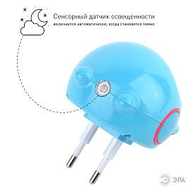 Светильник ночной (ночник) 0,5Вт LED синий ( NN-604-LS-BU ) Б0019764 ЭРА