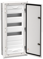 Корпус металлический ЩРв-48 (1х48) 755х365х130мм IP31 белый (одна дверь) TI5-50-V-048-31 TITAN 5 IEK