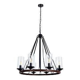Люстра DALIM 60Вт IP20 A7014SP-8BK Arte Lamp
