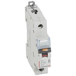 Выключатель автоматический DX3 10А 1П однополюсный C 25кА 409754 Legrand
