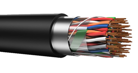 Изображение товара Кабель ТППэпЗ 30x2x0,64 ЭКЗ - телефонный кабель длиной 100 см