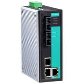 Коммутатор 3 x 10/100BaseTX, 2 x 100BaseFX (многомодовое оптоволокно)с базовыми функциями управления EDS-405A-MM-SC Moxa
