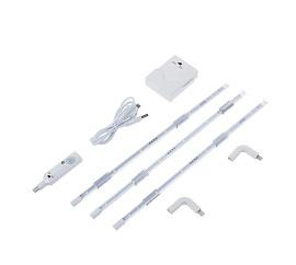 ULM-F42-3W/4200K SENSOR IP20 WHITE Комплект светодиодных полосок с датчиком движения 10Lux. Питание 4ААА. 150Lm. Белый. ТМ Uniel