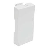 Заглушка модульная QUADRO QD 45X22,5 (HB) белая KOPOS