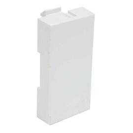 Заглушка модульная QUADRO QD 45X22,5 (HB) белая KOPOS