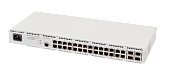 Коммутатор Ethernet 24 порта 10/100/1000BASE-T (PoE/PoE+), 4 Combo-порта 10/100/1000BASE-T/100BASE-FX/1000BASE-X, L2, 220В AC MES2428P Eltex