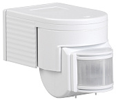 Датчик движения инфракрасный ДД 012 белый,1100W, угол обзора 180 градусов, дальность 12м IP44 IEK