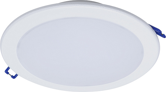 Изображение товара Светильник светодиодный встраиваемый ДВО LED 10Вт DN027B G2 LED9/NW D125 RU 900Лм круг 4000К 929002071302 Philips