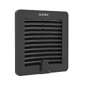 Решетка вентиляционная с фильтром RF 150x150 мм, IP54, RAL9005 R5RF12B DKC