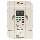 Преобразователь частоты 2,2/4кВт 1х230В VECTOR-100 PROxima VT100-2R2-1B EKF