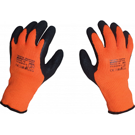 Перчатки зимние утепленные SCAFFA NM007-OR/BLK-10 размер 10