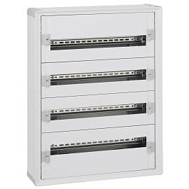 Legrand Шкаф XL3 160 накладной пластиковый 750х575х147  96 модулей 4 рейки  IP30 020054