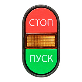 Кнопка управления APBB-22N "Пуск-Стоп" овальная 220В NO+NC pbn-apbb-o EKF