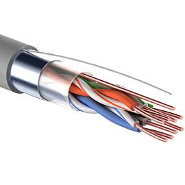 Витая пара U/UTP кат.5E 4*2*0,48 PVC нг(А)-LS indoor куски
