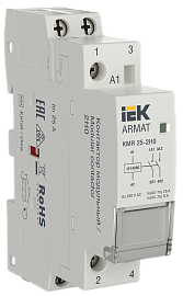 Контактор модульный ARMAT KMR 25А 12В AC/DC 2НО AR-KMR20-025-20-012 IEK