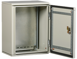 Ящик ЩМП 1-0 74 У1 IP65 GARANT 395х310х220 c монт.панелью 370х250  RAL7032/7035 IEK