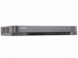 Видеорегистратор 4-канальный гибридный HD-TVI c технологией AcuSense и AoC DS-H304QAF HIWatch