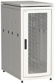 ITK Шкаф сетевой 19" LINEA N 18U 600х1000 мм перфорированная передняя дверь серый LN35-18U61-P IEK