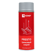 Спрей цинковый "Presto" 400мл lp-zinc EKF
