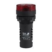 Зуммер с пульсирующим сигналом OptiSignal Compact D22 C7-B-M4FL красный с подсветкой 230 В AC/DC 362174 КЭАЗ