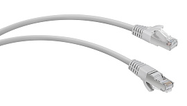 Патч-корд F/UTP, категория 5е, 2xRJ45, экранированный, серый, LSZH, 2м WRline WR-PC-RJ45-FTP-5E-2-GY