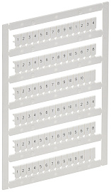Маркер для CTS/CP 2,5мм2 с символами 1-10 ARMAFIX AF-CT10D-M-D25-01 IEK
