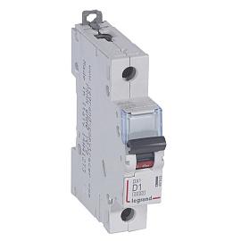 Выключатель автоматический DX3 1А 1П однополюсный D 10кА 407963 Legrand