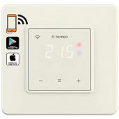 Терморегулятор для теплого пола программируемый c wi-fi, 16А, 3000ВА, 5…+45°C, Terneo sx (слоновая кость)