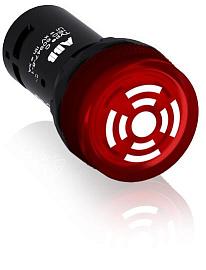 Зуммер CB1-610R с пульсирующим сигналом, с подсветкой, красный, 24 В AC/DC 1SFA619600R6101 ABB