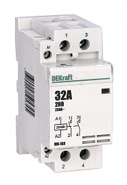 Контактор модульный 2НО 32А 230В МК-103 18071DEK DEKraft SE