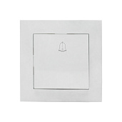 Кнопка звонка Валенсия 10А белая EWV10-026-10 EKF PROxima