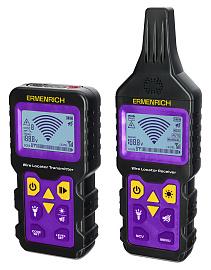Детектор подземных проводов Ermenrich Ping SM150, фиолетовый 84550