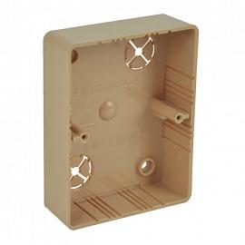 Коробка распределительная LK 80X28 2ZK (I1) 105х81х28 мм береза CARBON LK 80X28 2ZK_I1 KOPOS