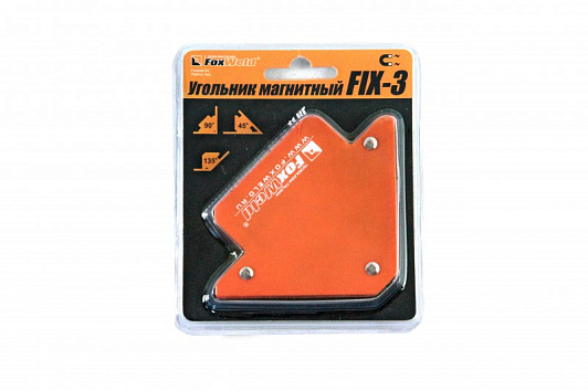 Изображение товара Магнитный угольник сварщика FIX-3 до 11кг Foxweld 5384